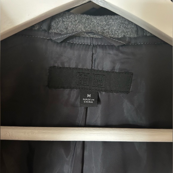 Uniqlo | WOOL BLEND COAT WITH HOOD - Picture 11 of 11